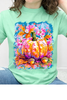 Fall Watercolor Pumpkin Blossom Graphic Collection