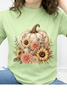 Floral Sunflower Pumpkin Graphic Collection