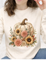 Floral Sunflower Pumpkin Graphic Collection