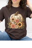 Floral Sunflower Pumpkin Graphic Collection
