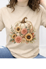 Floral Sunflower Pumpkin Graphic Collection