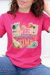 Fuchsia Gildan Tee