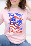 Pink Tultex Tee