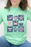 Mint Gildan Tee