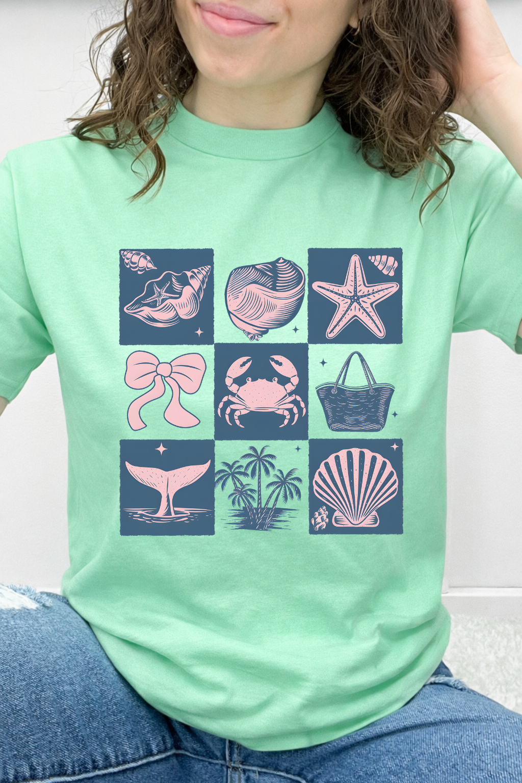 Coastal Cutie Collage Graphic Collection