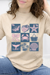 Sand Tultex Tee