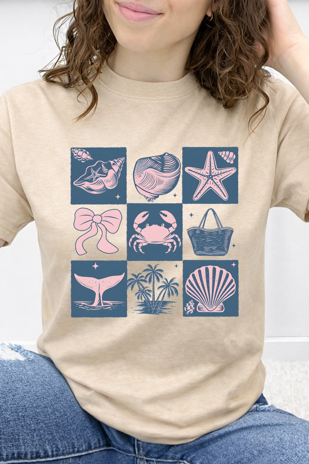 Coastal Cutie Collage Graphic Collection