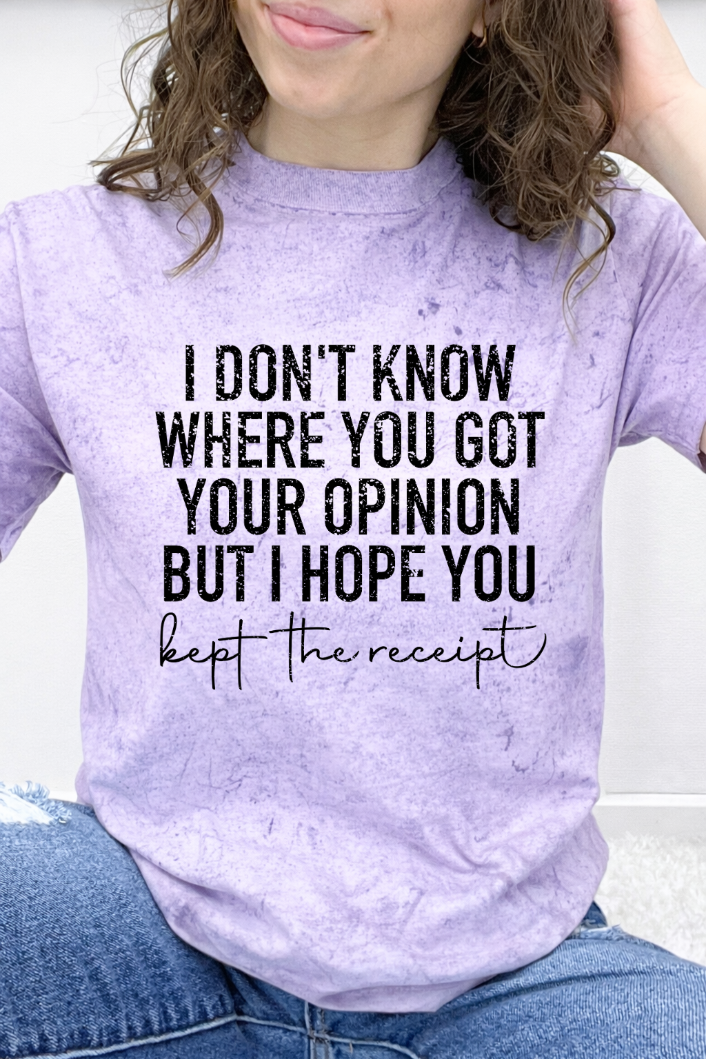 I Don't Know Where You Got Your Opinion Graphic Collection