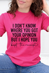 Fuchsia Gildan Tee