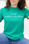 Teal Comfort Colors Tee