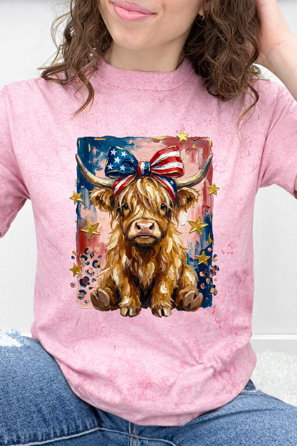 Patriotic Highland Cutie Graphic Collection