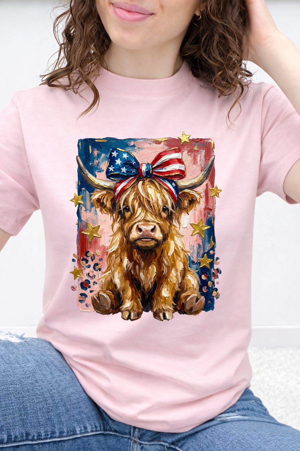Patriotic Highland Cutie Graphic Collection