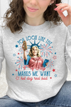 Heather Grey Gildan Sweatshirt
