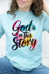 Aqua Color Blast Tee