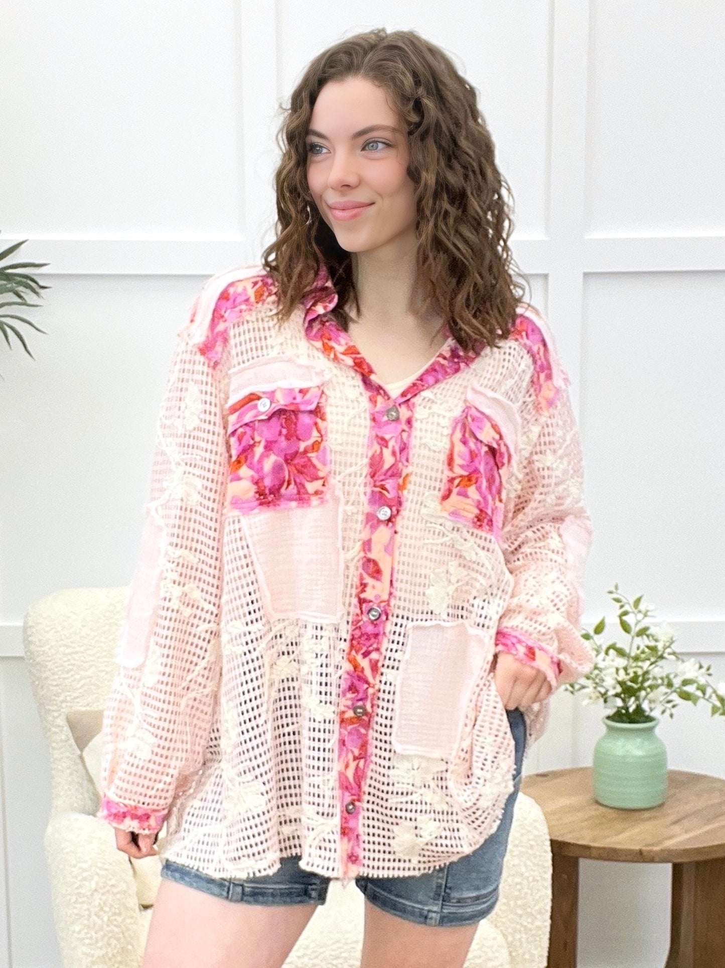 Floral Fusion Top