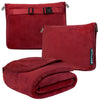 Premium Fleece Travel Blanket Pillow