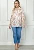 Blush Bloom Button Down Top