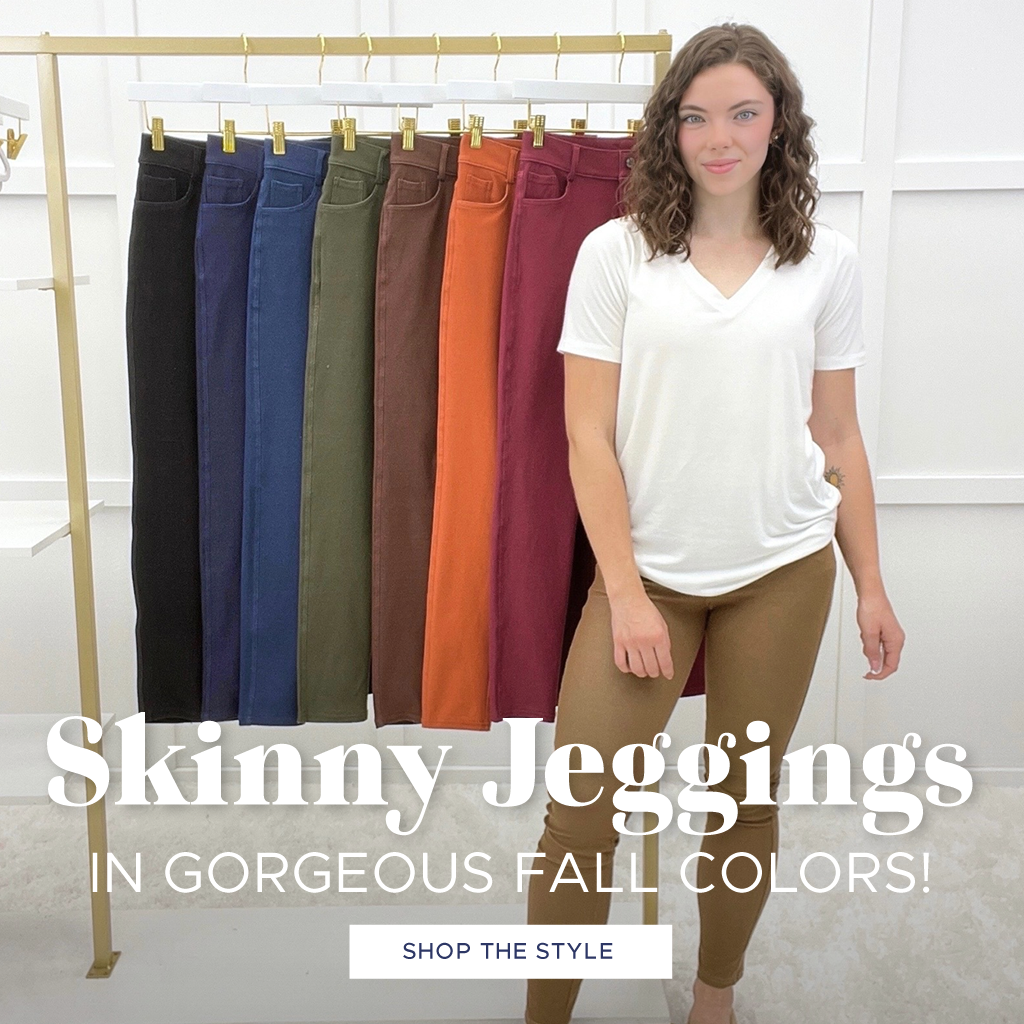 The Paisley Skinny Jeggings