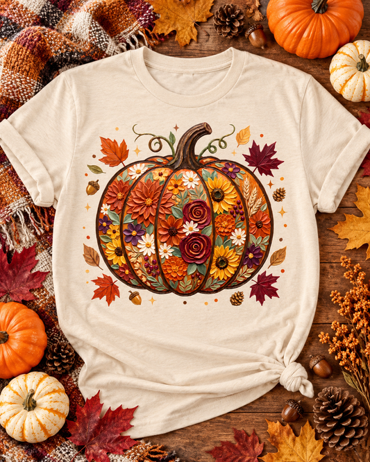 Harvest Garden Pumpkin Graphic Tee