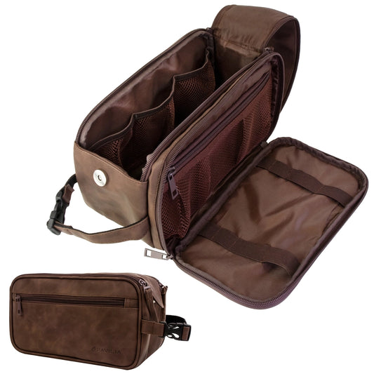 Large Men's Classic Dopp Kit Toiletry Bag