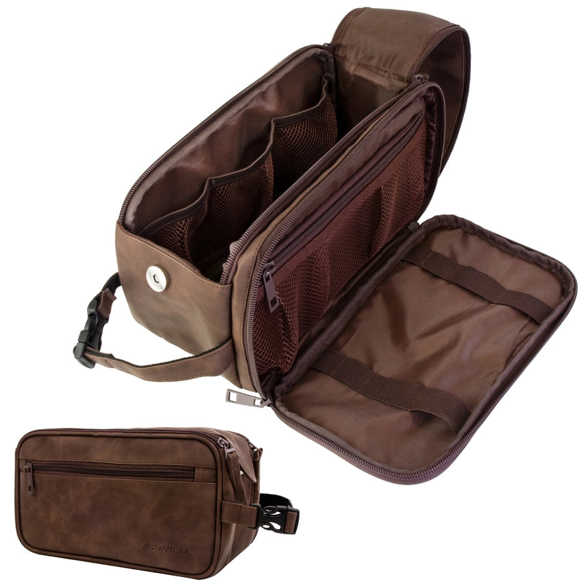 Large Men's Classic Dopp Kit Toiletry Bag