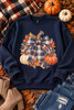 Fall Plaid Pumpkin Graphic Tee/Sweatshirt