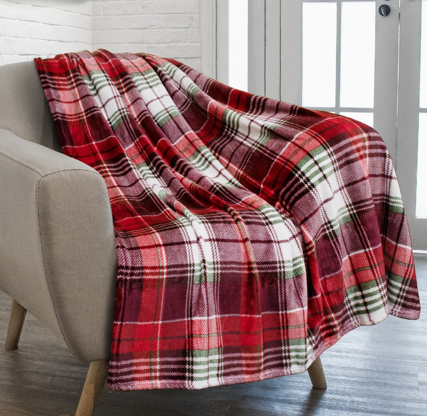 Christmas Fleece Throw Blanket