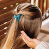 Classic Teal With It Tiny Claw Clip