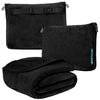 Premium Fleece Travel Blanket Pillow