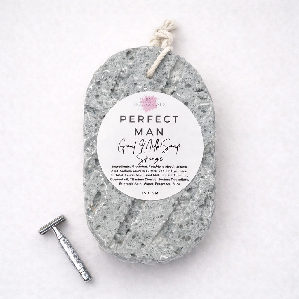 Goat’s Milk Soap Infused Sponge
