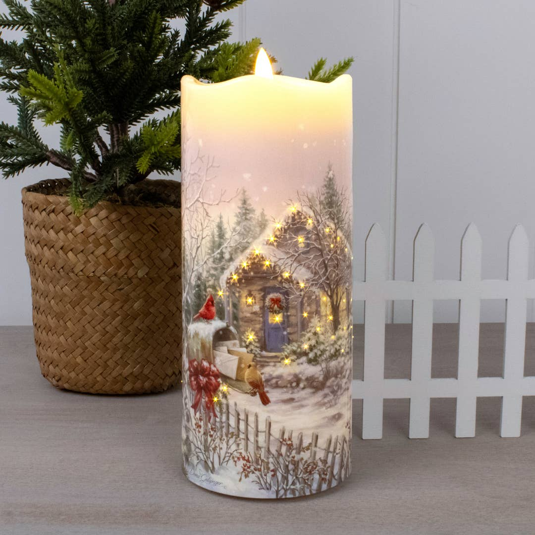 Fiber Optic Candle