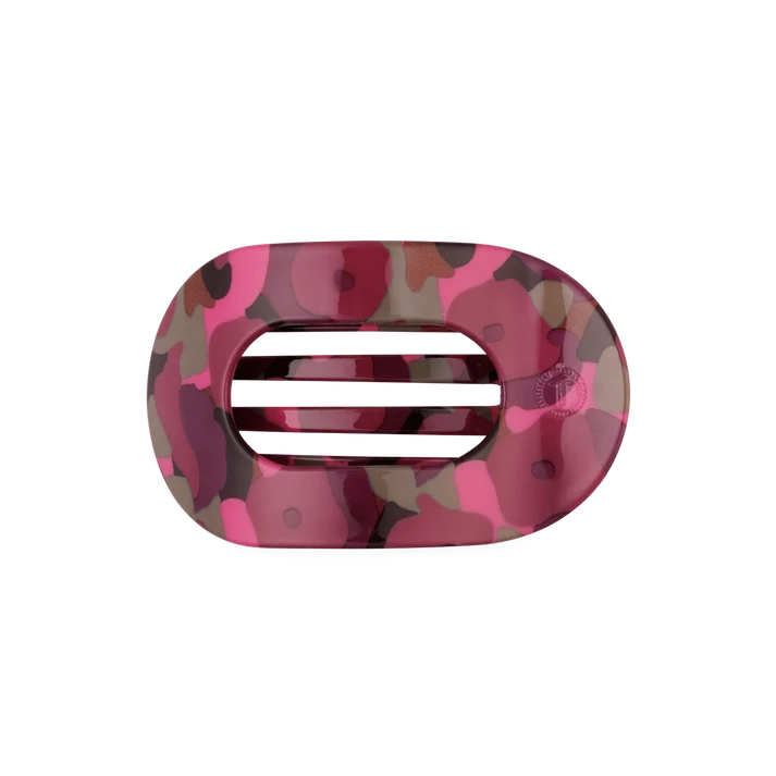 Garden Glam Medium Flat Round Hair Clip