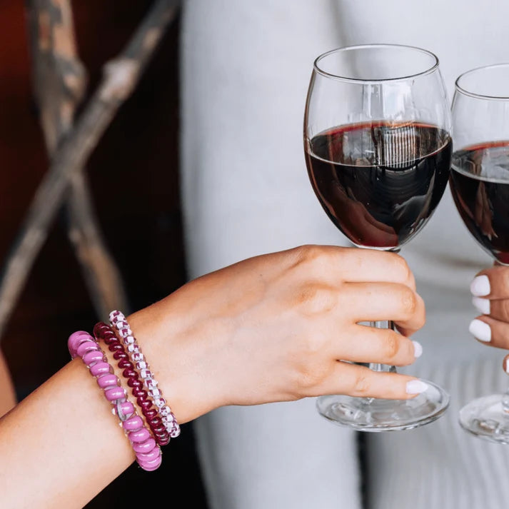 Merlot After Midnight Large Hair Ties