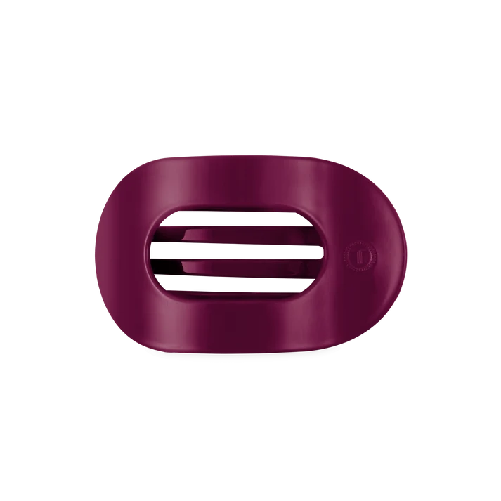 Mulberry Medium Flat Round Hair Clip