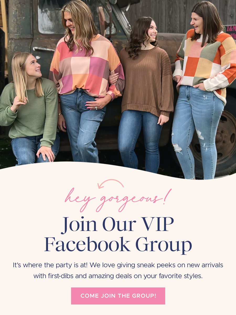 Join our VIP Facebook Group!