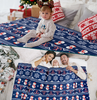 Christmas Fleece Throw Blanket